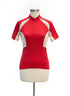 Novara · Short Sleeve Cycling Top · Large · Red/White