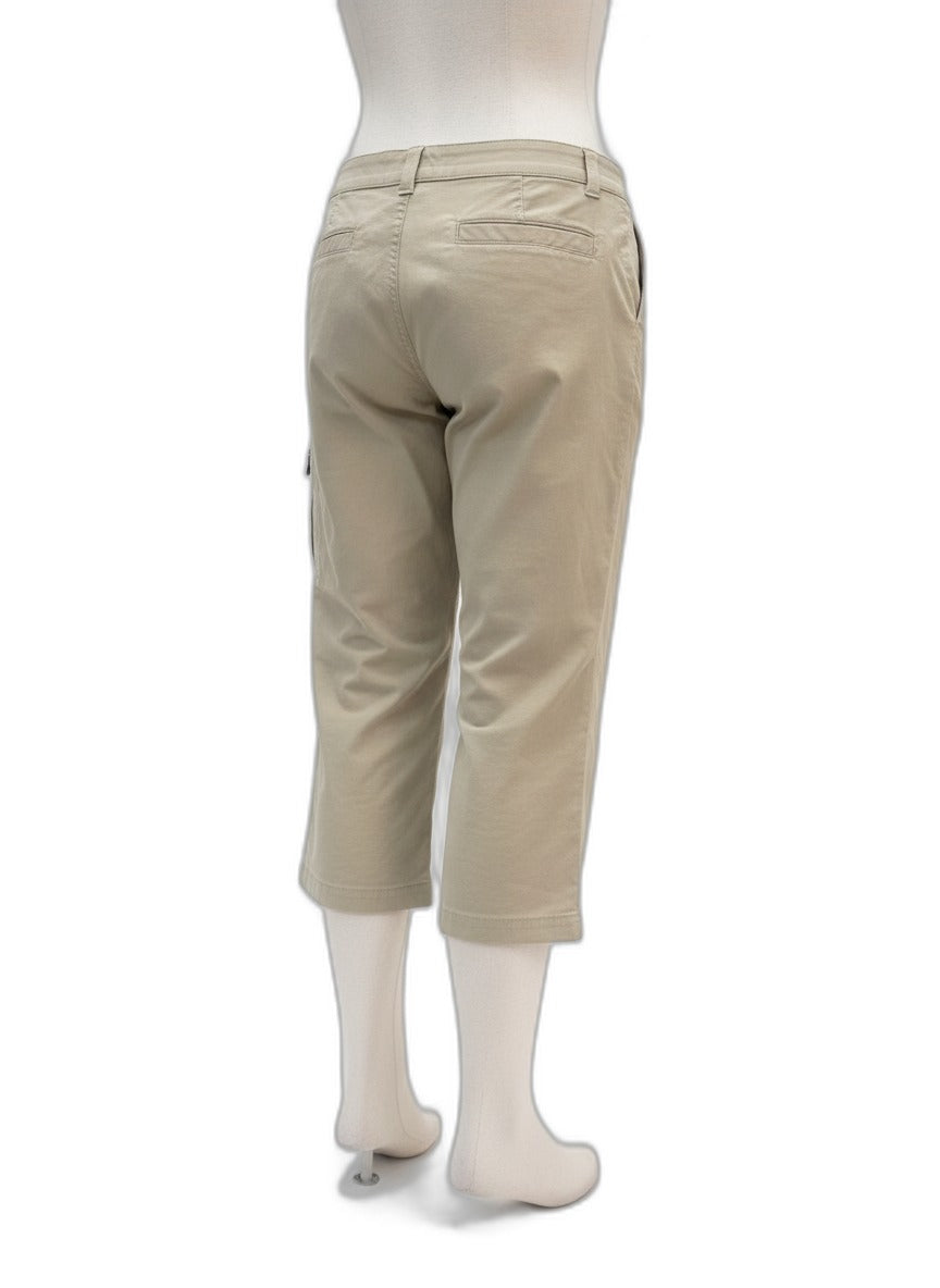Eddie Bauer · Active Capris · 12 · Beige