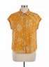 C&C · Paisley & Floral Print · Medium · Yellow