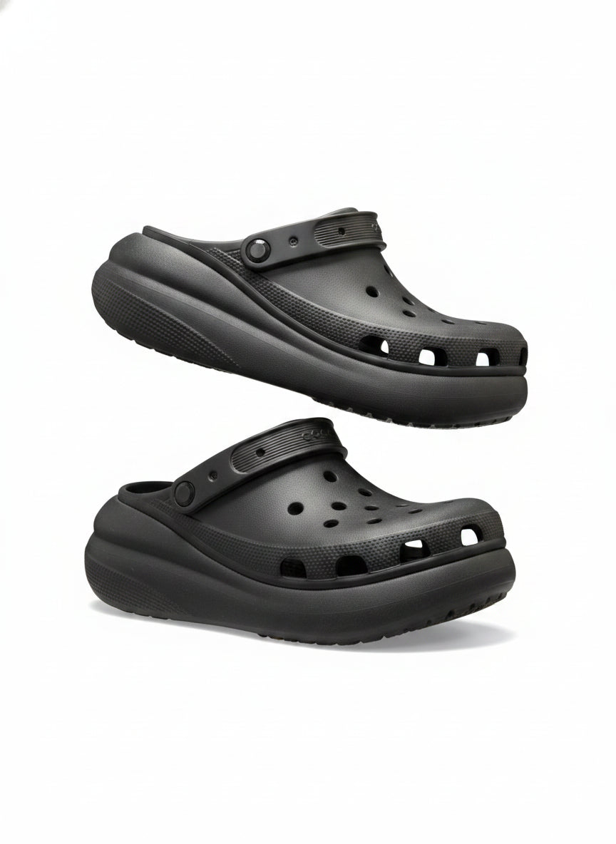 Crocs · Classic Crush Clog · 10 · Black