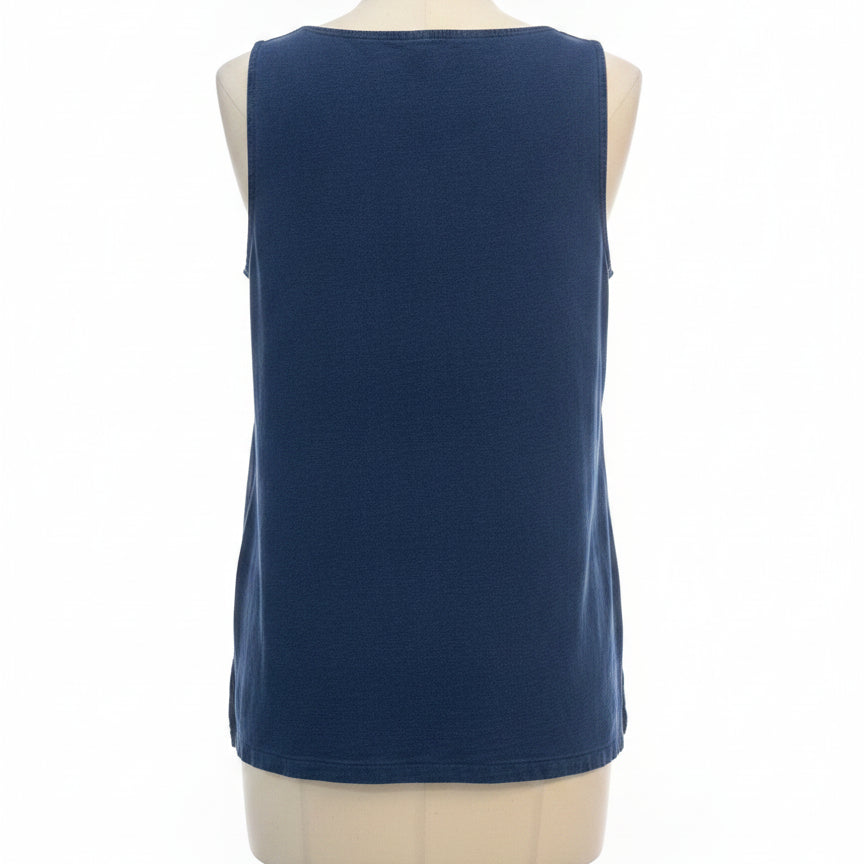 Chris&Banks · Sleeveless Dress · XLarge · Denim Blue