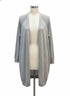 Verve Ami · Open Drape Cardigan · Large · LightGray