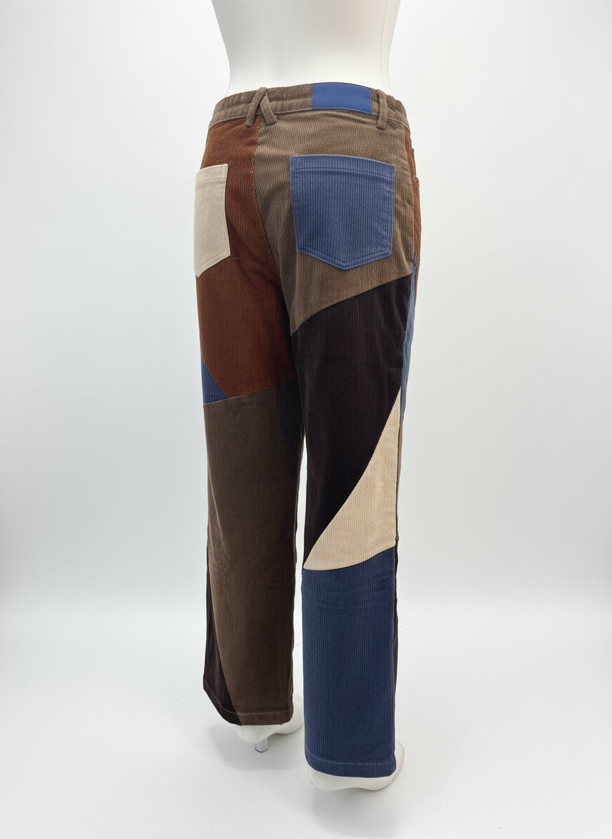 Kina&Tam · Rough Patch Pants · 2 · BrownMulti