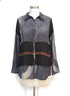 Komarov · Crinkle Texture · Large · Gray/Black