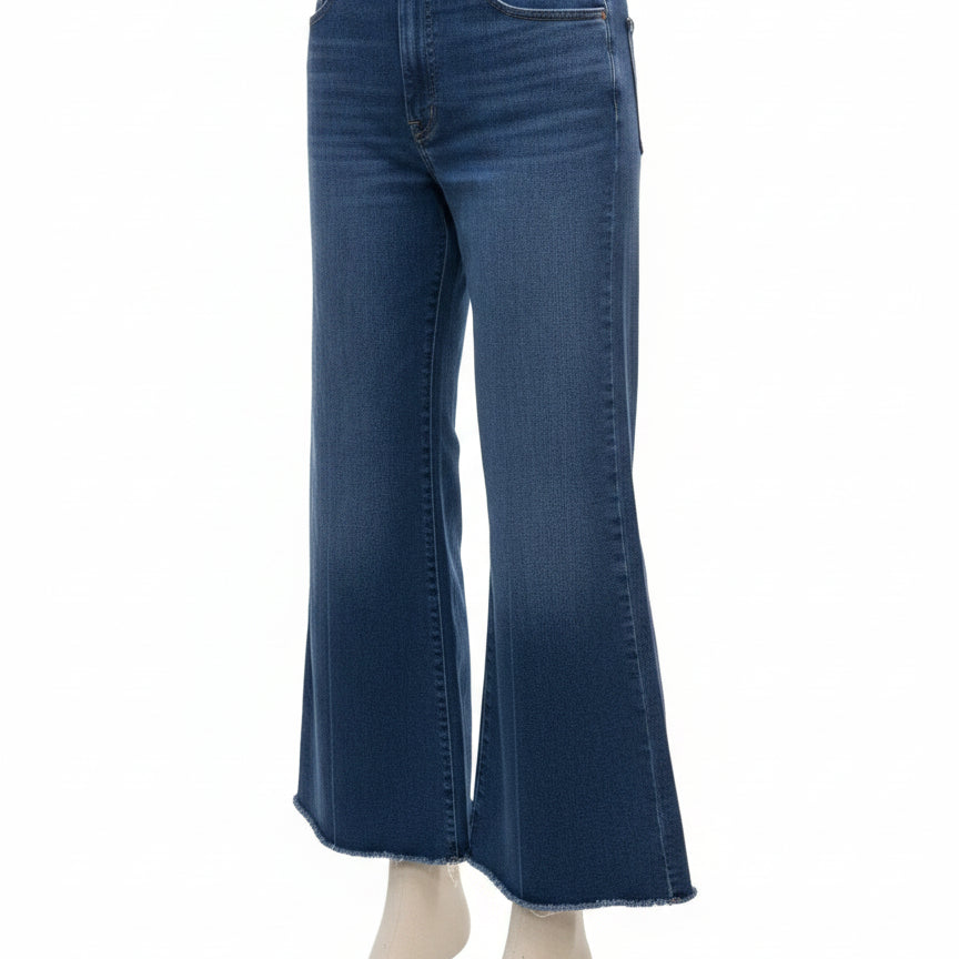 Madewell · Flared Wide Leg Jeans · 10 · Denim