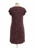 J.Jill · Cap Sleeve Dress · Large · Purple Orange Blend