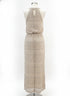 Sharagano · Sleeveless Dress · 14 · Beige