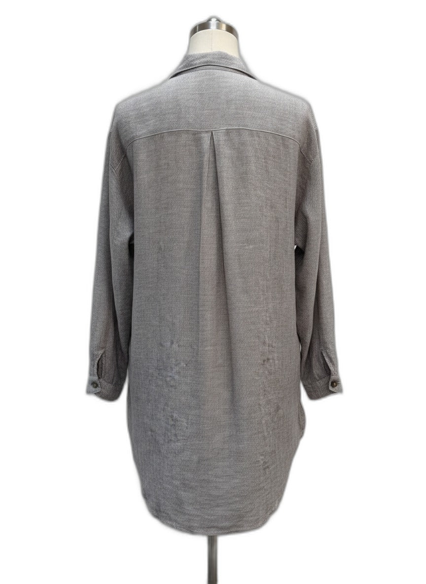 Citron Bleu · Long Sleeve Shirt · OS · GrayWhite