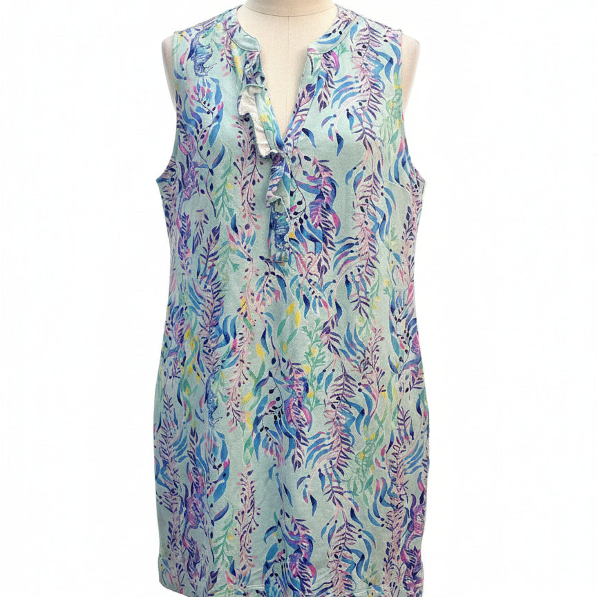 Lilly Pulitzer · Seahorse print · Large · AquaPurple