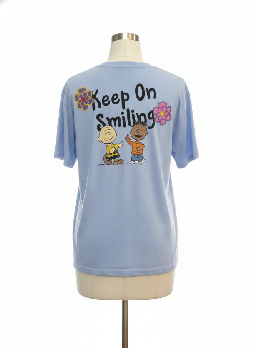 Peanuts · Keep on Smiling · 1X · LightBlue
