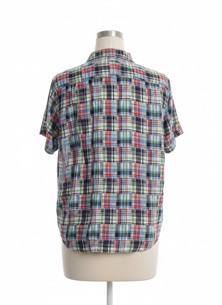 Nautica · Camper Shirt · Medium · BlueMulti Plaid