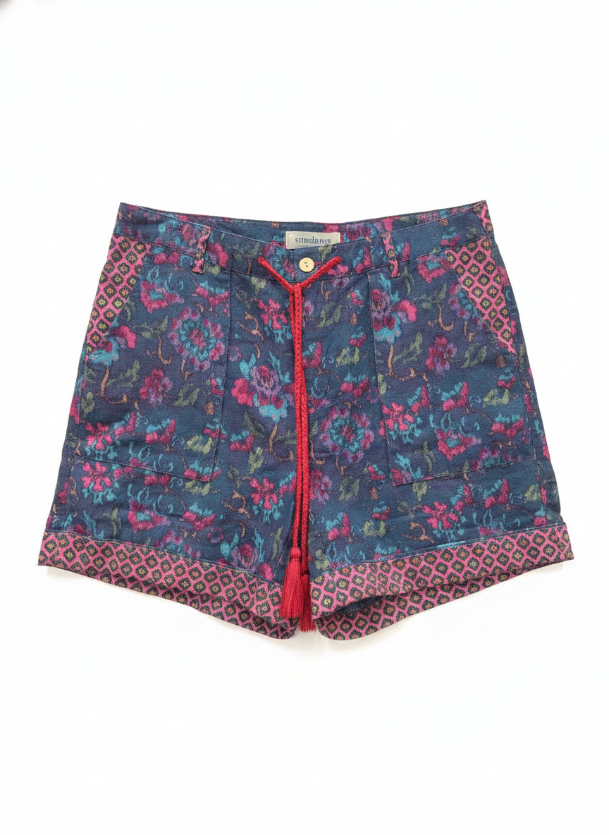 Sundance · Shorts · Small · NavyPurple