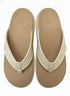 Reef · Sierra platform flipflops · 9 · Cream