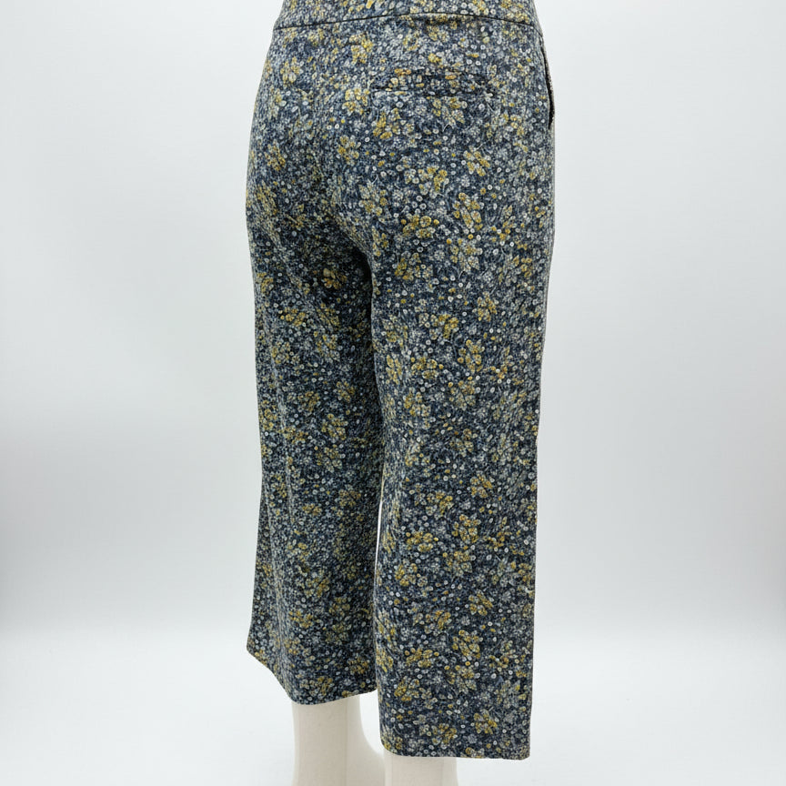 Toad&Co · Wide Leg Pants · XLarge · Navy Floral