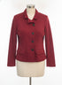 CAbi · Outing Blazer · Large · Maroon