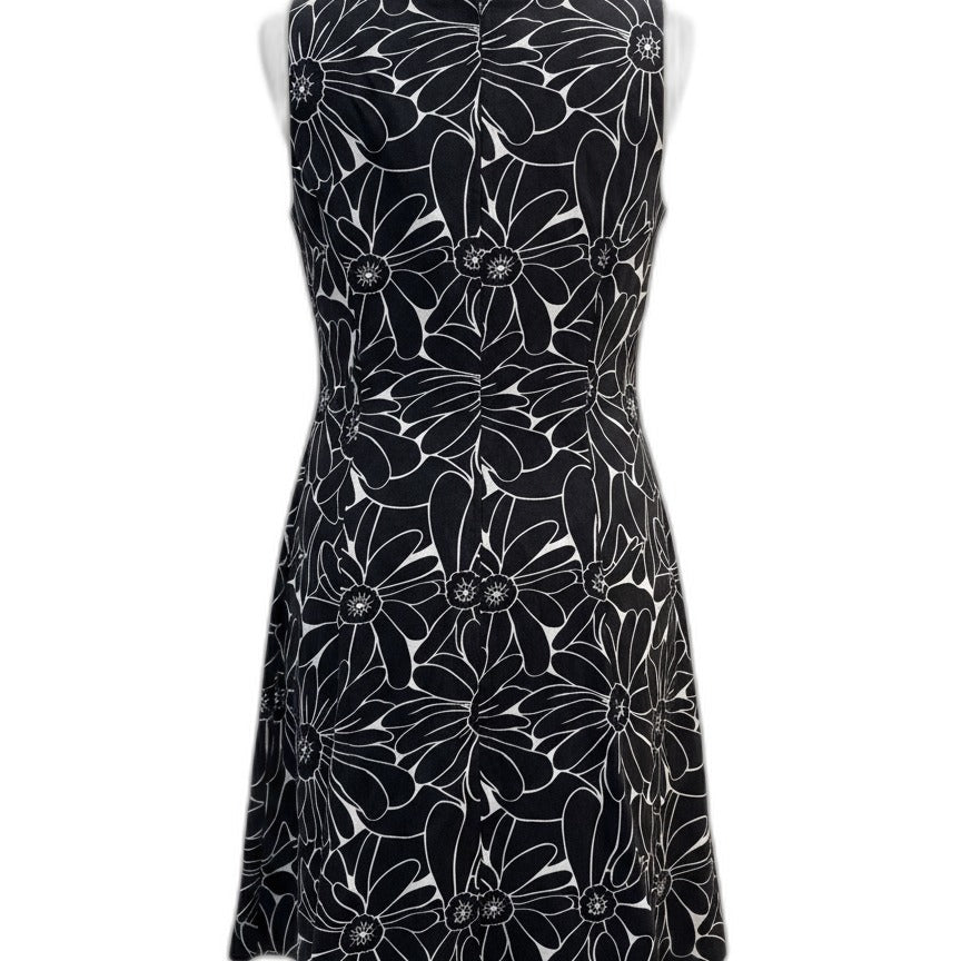 RalphLauren · Dress · 14 · BlackWhite Floral