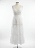 Consignment · White Lace Overlay Maxi Dress · Small · White · SMALL · White