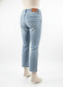 LuckyBrand · Sweet Mid-Rise Kick Crop · 6 · Light Denim