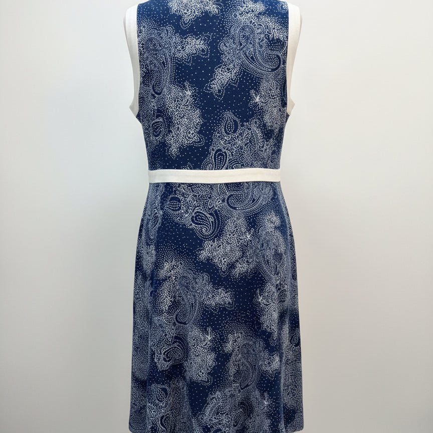 Tommy Hilfiger · Wrap Dress · 12 · Navy