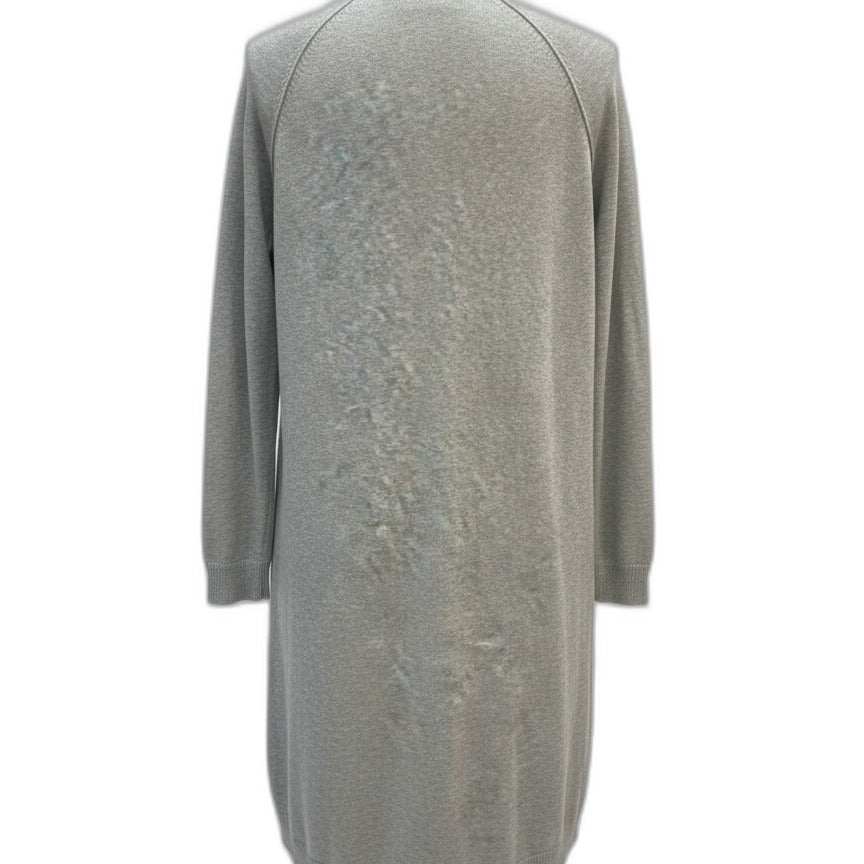 Verve Ami · Open Drape Cardigan · Large · LightGray
