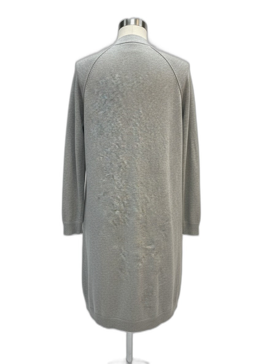 Verve Ami · Open Drape Cardigan · Large · LightGray