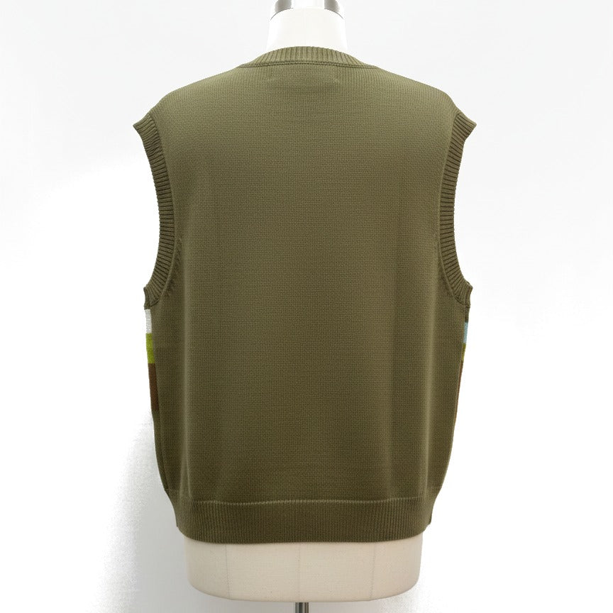 Kina & Tam · Sheep Scape · XLarge · Green/White