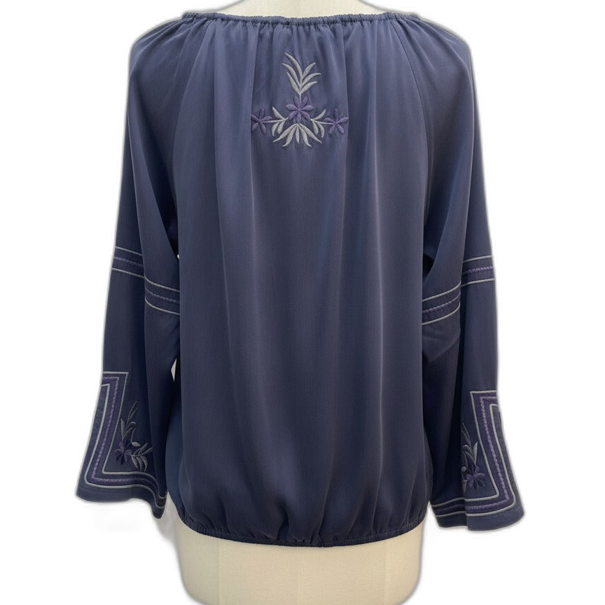Anthropologie · Blue Tassel · Large · NavyGray