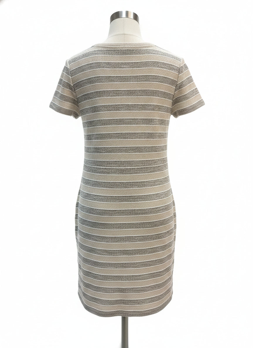 Caslon · ShortSleeve Dress · Xlarge P · TanGray