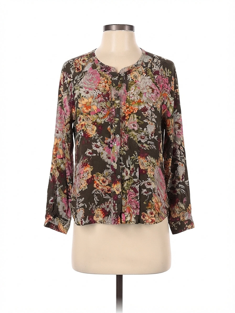 J. Jill · Blouse · XSmall · BrownFloral
