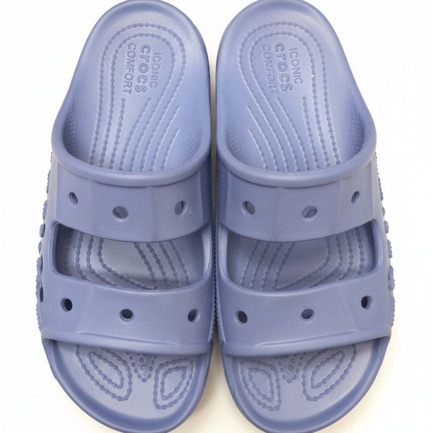 Crocs · Baya Slides · 9 · Periwinkle