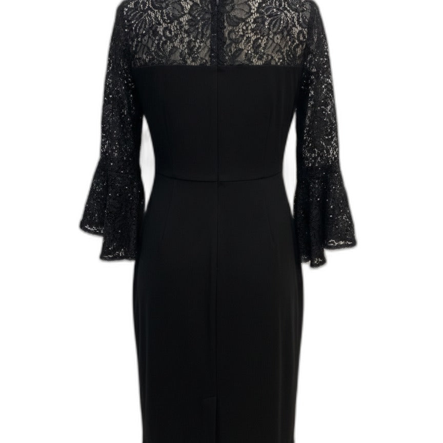 RalphLauren · Bell Sleeve Dress · 10 · Black