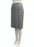 Calvin Klein · Pencil Glenn Check Pattern · 20W · Black/White