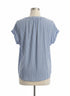 Liz Claiborne · ShortSleeve Top · M · BlueWhite