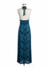 Tommy Bahama · Halter Dress · Medium · NavyBlue Striped