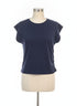 Madewell · Cap Sleeve Top · Large · Navy