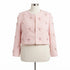Nova Luxe · Floral Bejeweled jacket · 2X · BalletPink