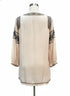 Sundance · 100% Rayon Longsleeve Tunic · Small · Beige