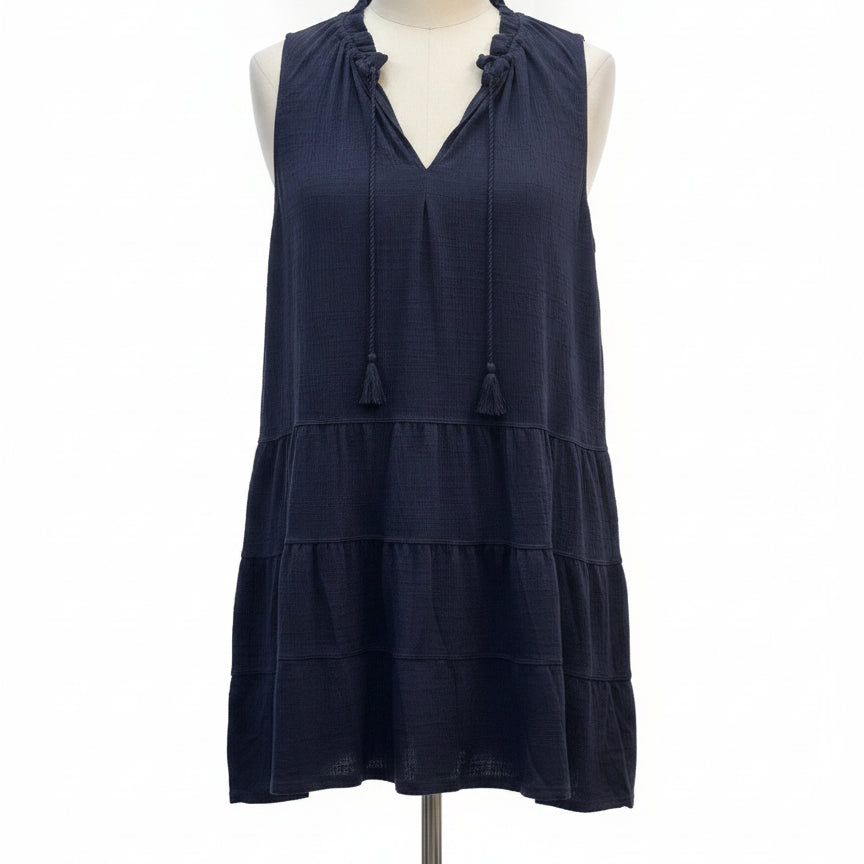 Max Studio · Sleeveless Dress · 2X · Navy