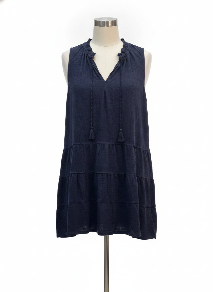 Max Studio · Sleeveless Dress · 2X · Navy