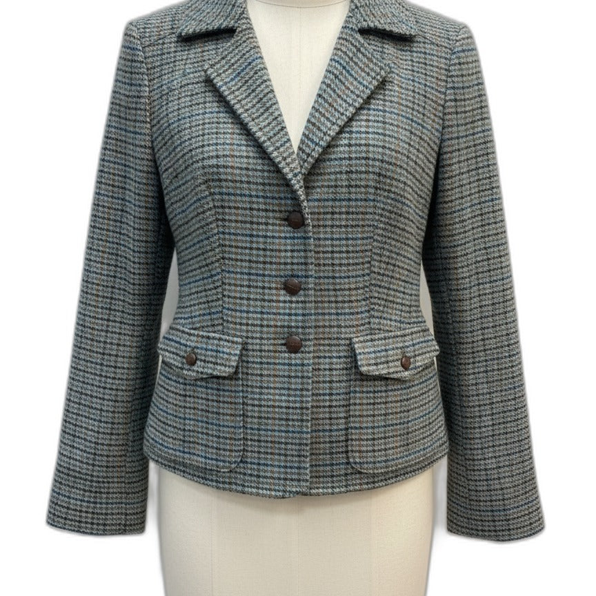 The Limited · Blazer · Large · AquaBrown