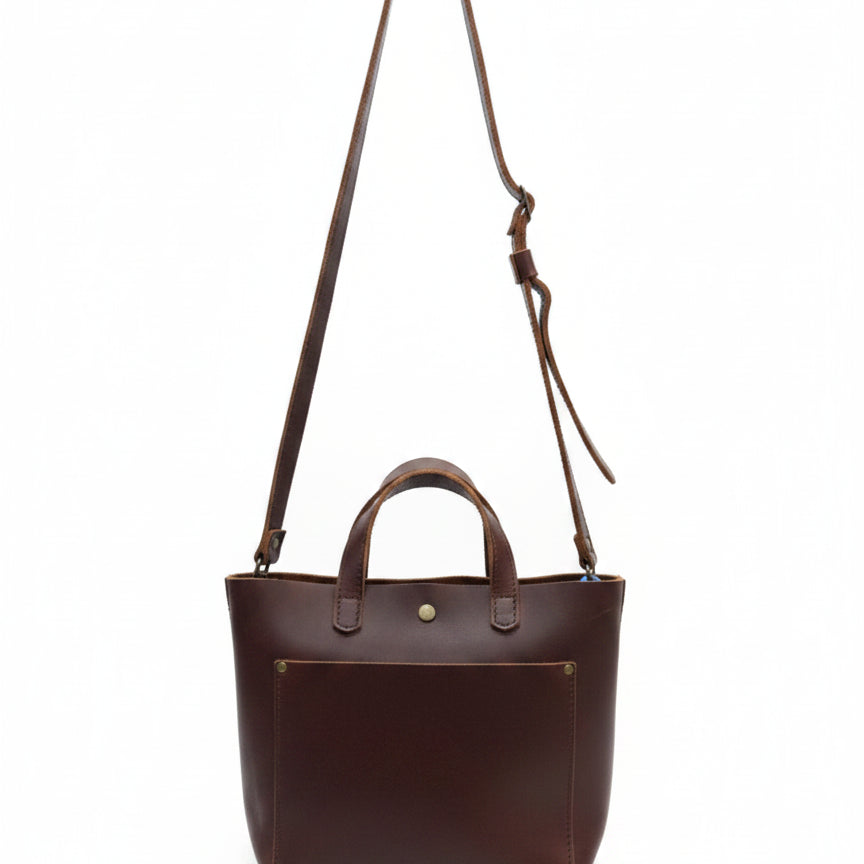 Portland Leather · Convertible Bag 'Almost Perfect' mini crossbody · Convertible · Brown
