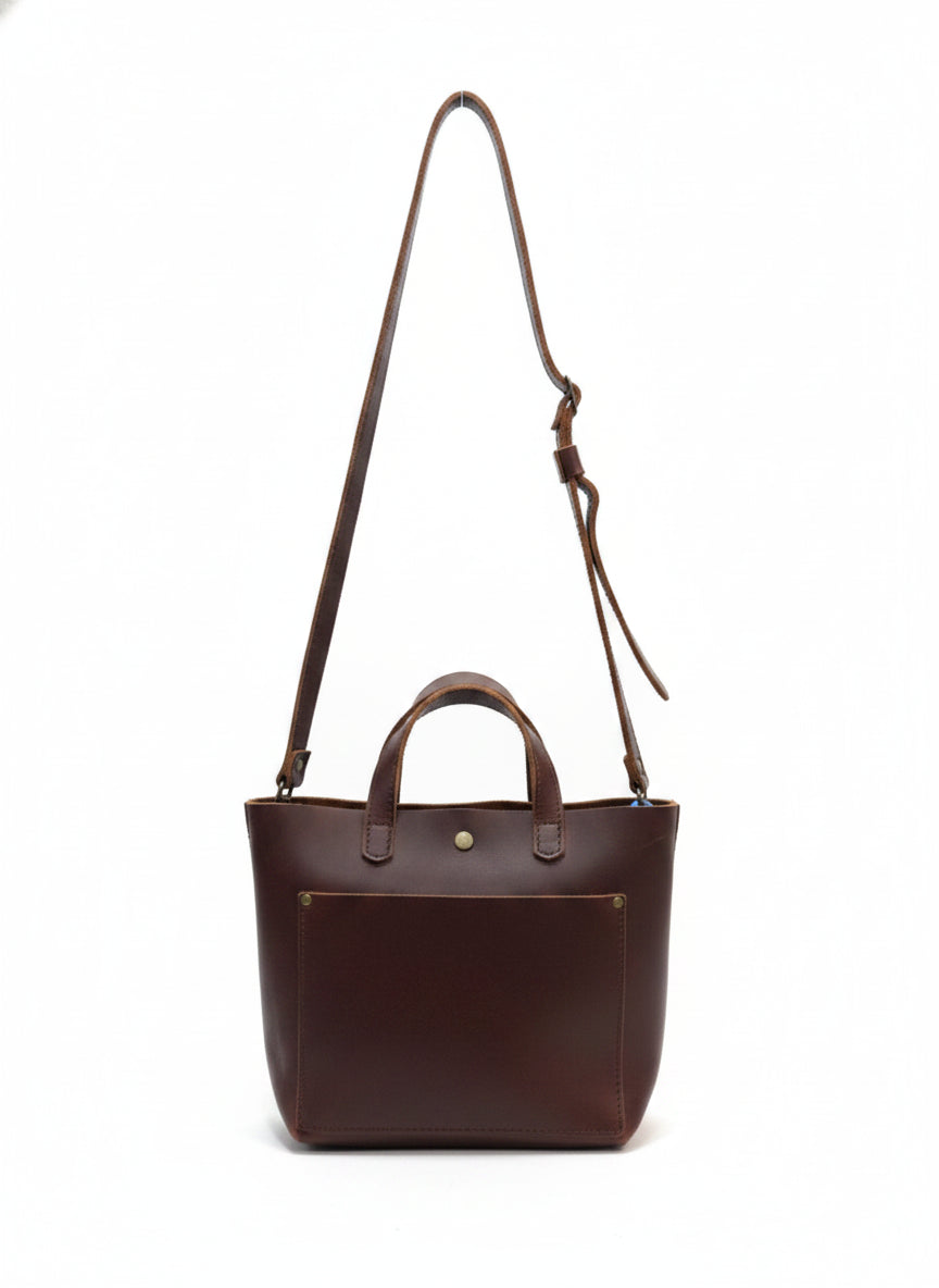 Portland Leather · Convertible Bag 'Almost Perfect' mini crossbody · Convertible · Brown