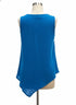 Oh My Gauze · Sleeveless Top · 1X/2X · Cerulean