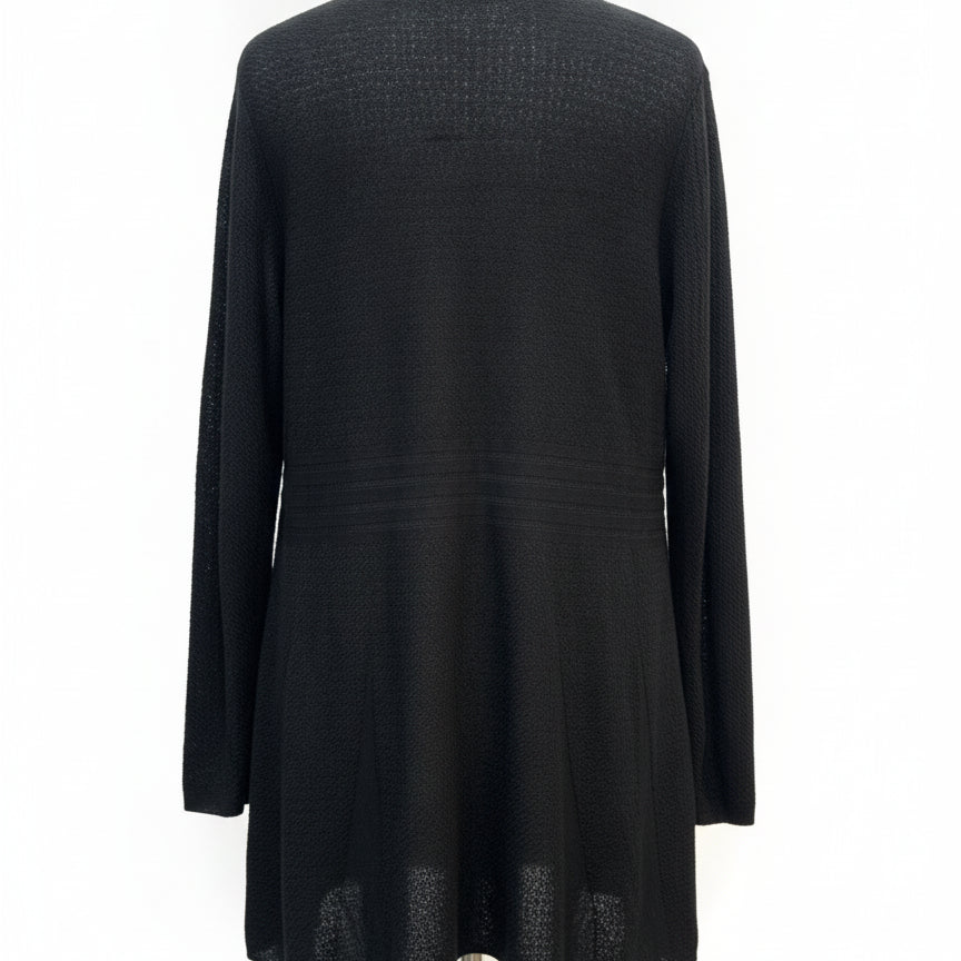 Habitat · Open Drape Cardigan · XLarge · Black