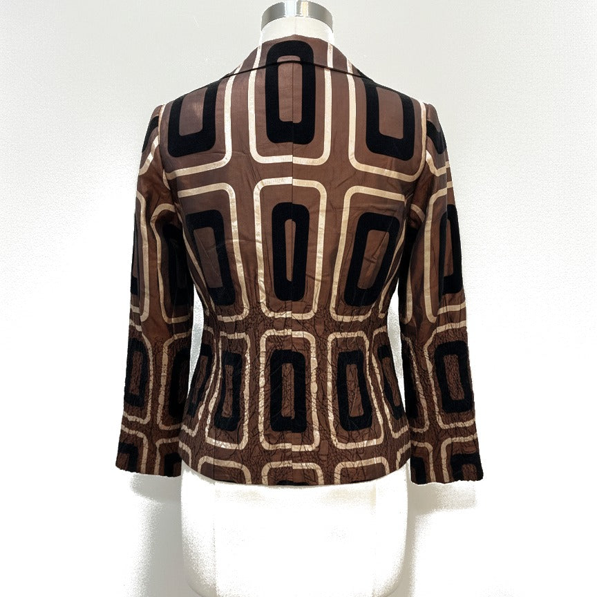 Jerry.T · Jacket · Medium · Brown/Black