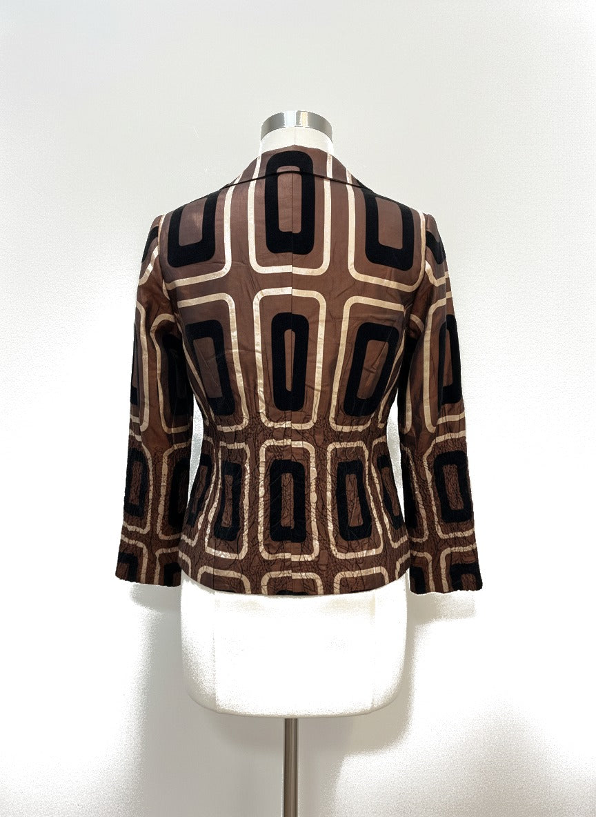 Jerry.T · Jacket · Medium · Brown/Black