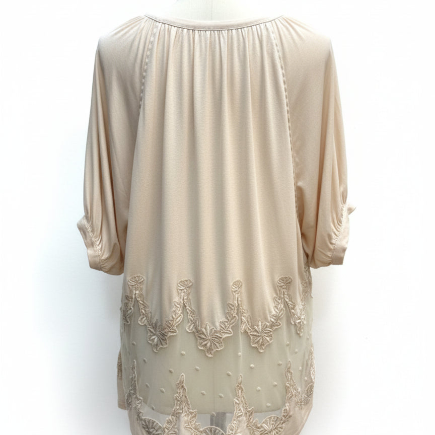 Sundance · Bono Chic Top · Large P · Cream