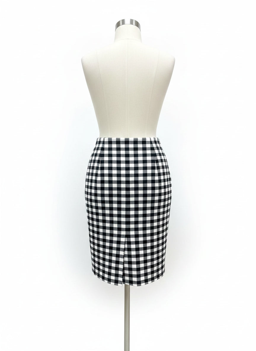 Jules&Leopold · Skirt · Small · BlackWhite Gingham
