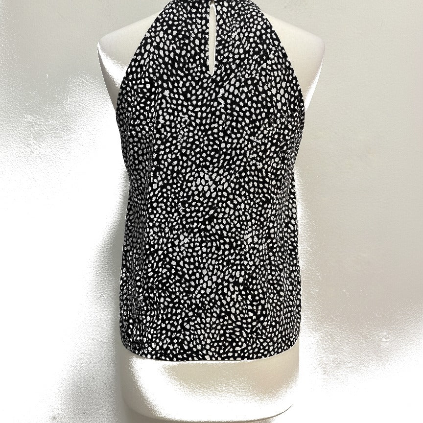 INC · Sleeveless Top · Small · Black/White