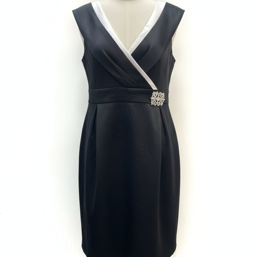JS Collection · Dress · 12 · BlackWhite